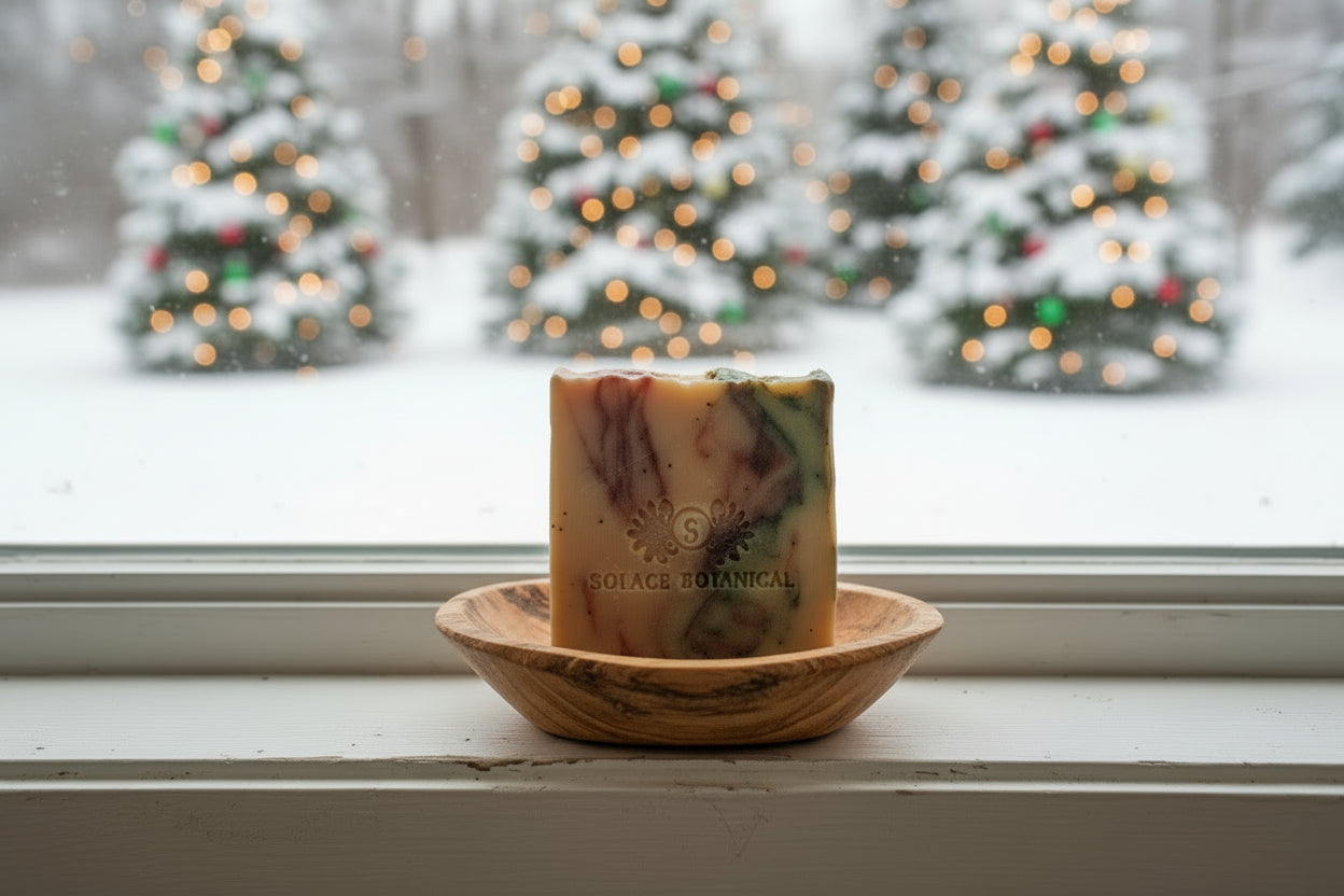 Holiday Spice Artisan Soap – A Cozy Christmas Blend