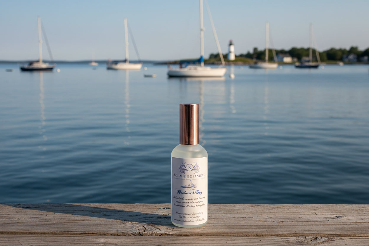 Windward Bay Signature Linen Spray – Ocean Breeze | 3.5 oz Frosted Glass Bottle