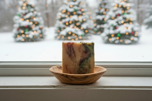 Holiday Spice Artisan Soap – A Cozy Christmas Blend