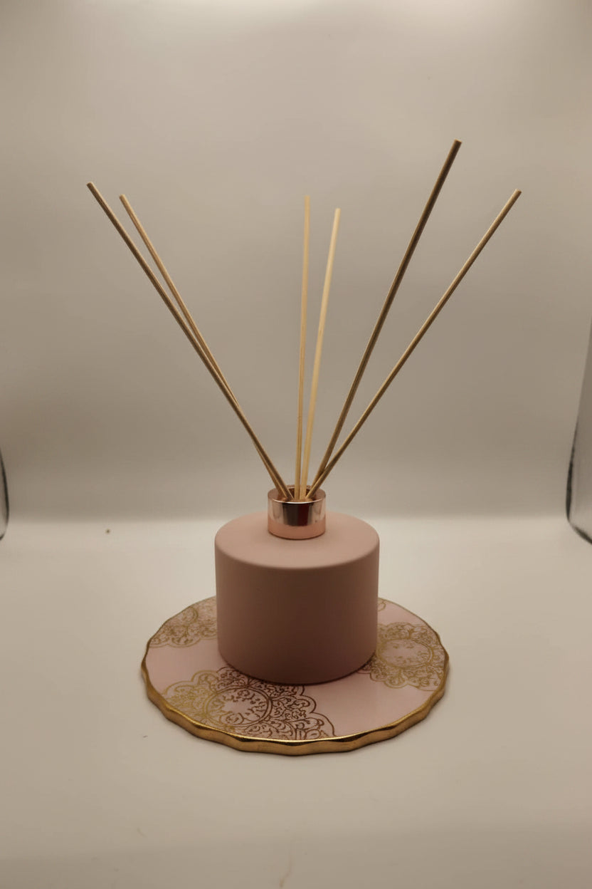 Sensory Blush Reed Diffuser – 6.5 oz with Natural Reeds