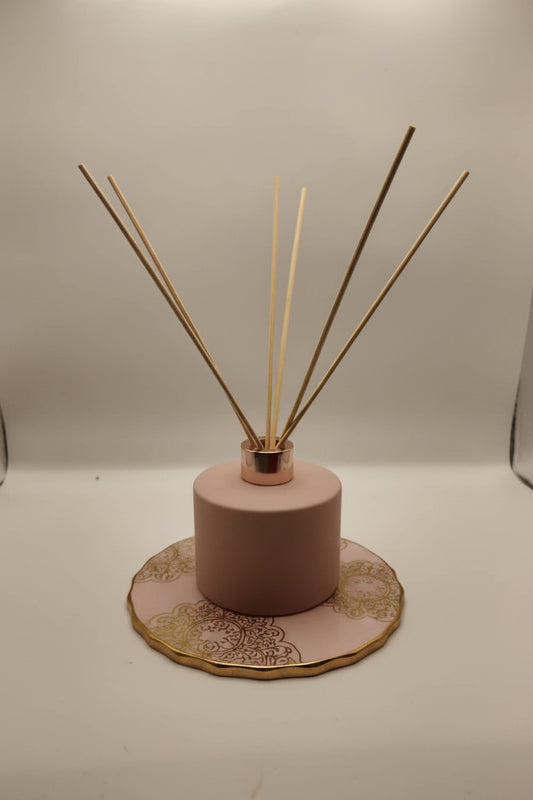 Sensory Blush Reed Diffuser – 6.5 oz with Natural Reeds