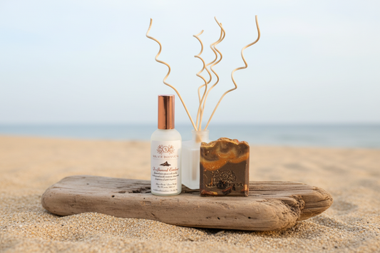 Driftwood Ember Signature Reed Diffuser – Hickory & Suede | Elegant Home Fragrance