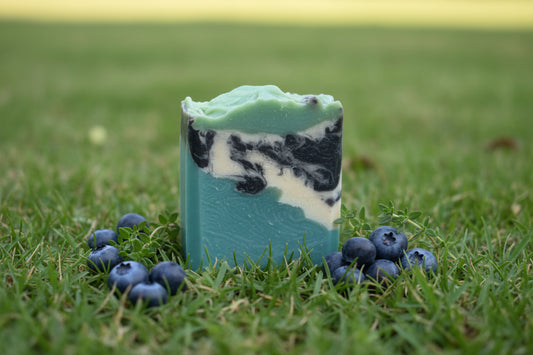 Blueberry Thyme Artisan Soap – Botanical Beauty in Every Bar